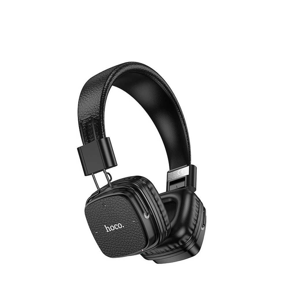 HOCO słuchawki bezprzewodowe bluetooth nagłowne W56 czarne