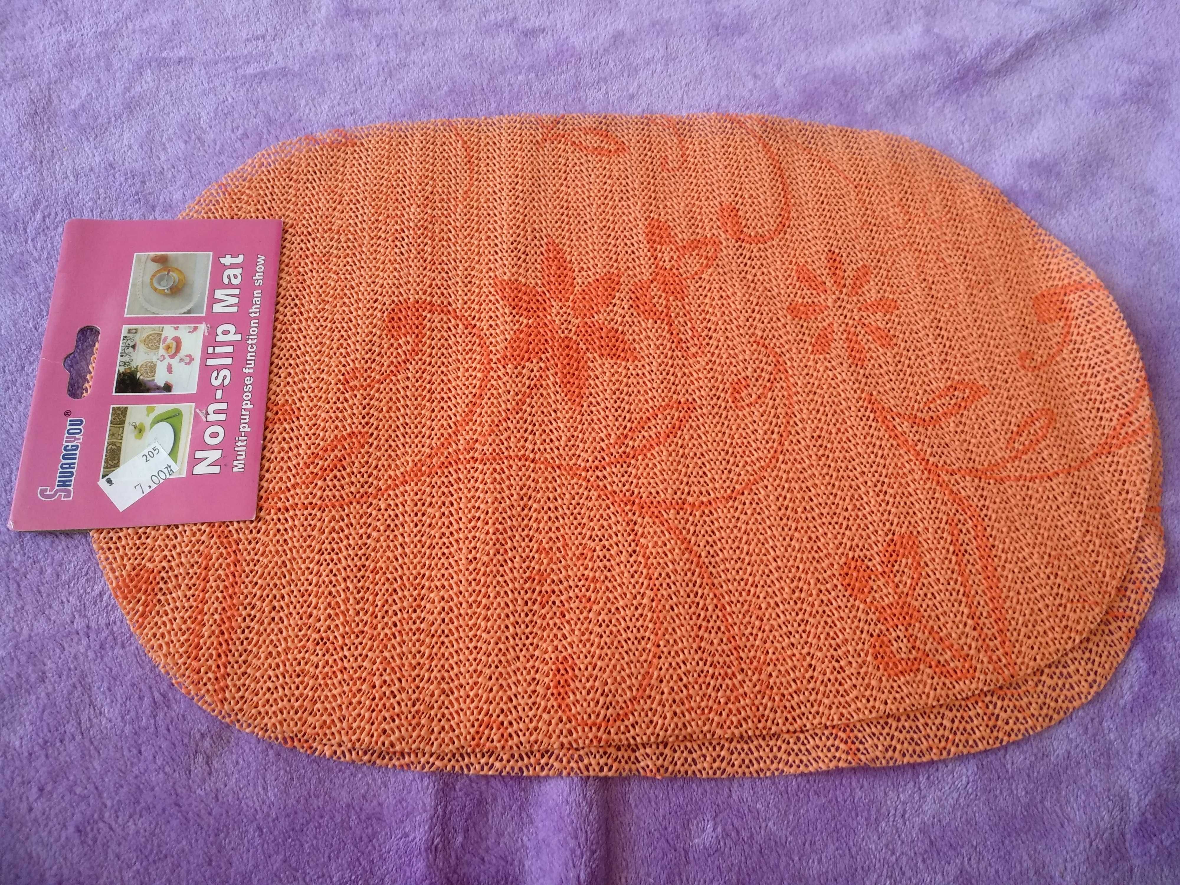 Mata antypoślizgowa owalna 2 szt 45 x 30
