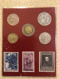 Okolicznościowe znaczki i monety Papieża JPII