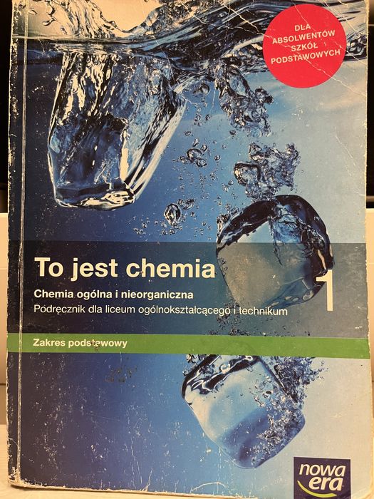 To jest chemia klasa 1