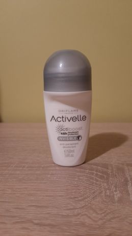 dezodorant w kulce Activelle Invisible Oriflame antyperspirant damski