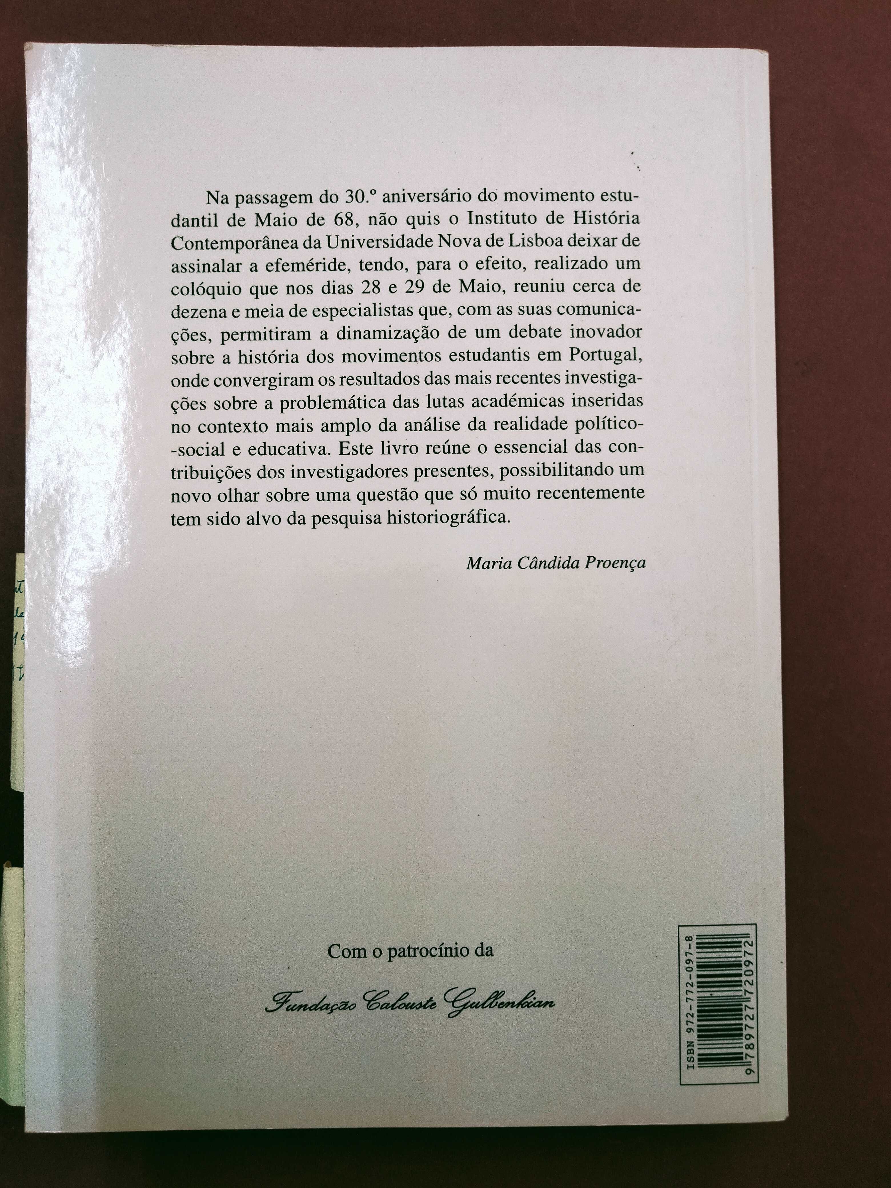 Maio de 1968 Trinta Anos Depois - Movimentos estudantis em Portugal