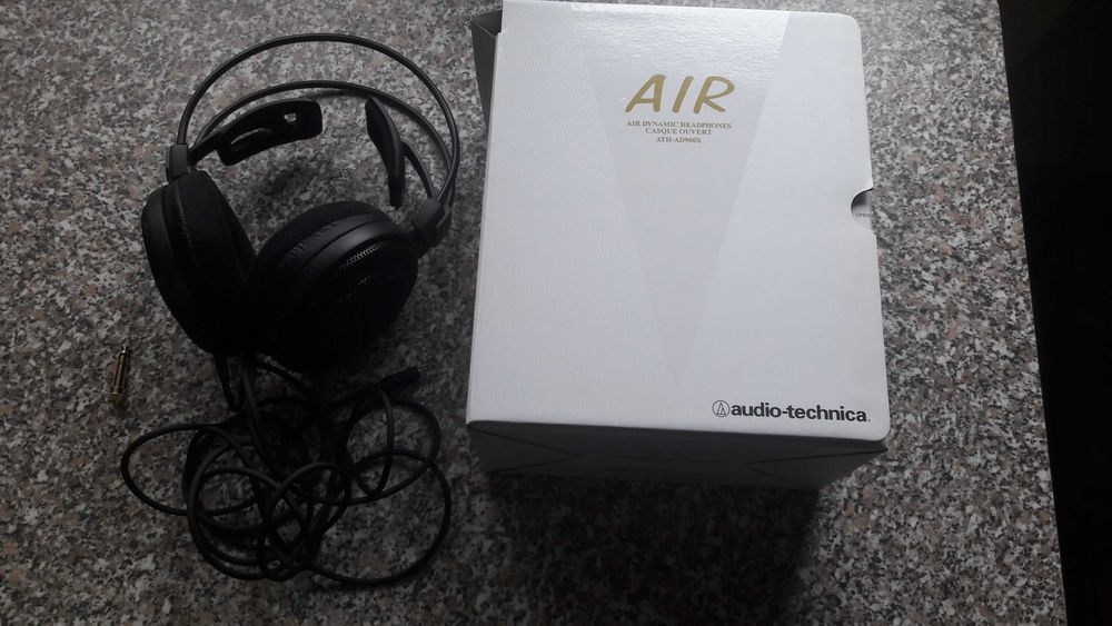 słuchawki ATH AD900X + AUQ Dragonfly Cobalt-zestaw