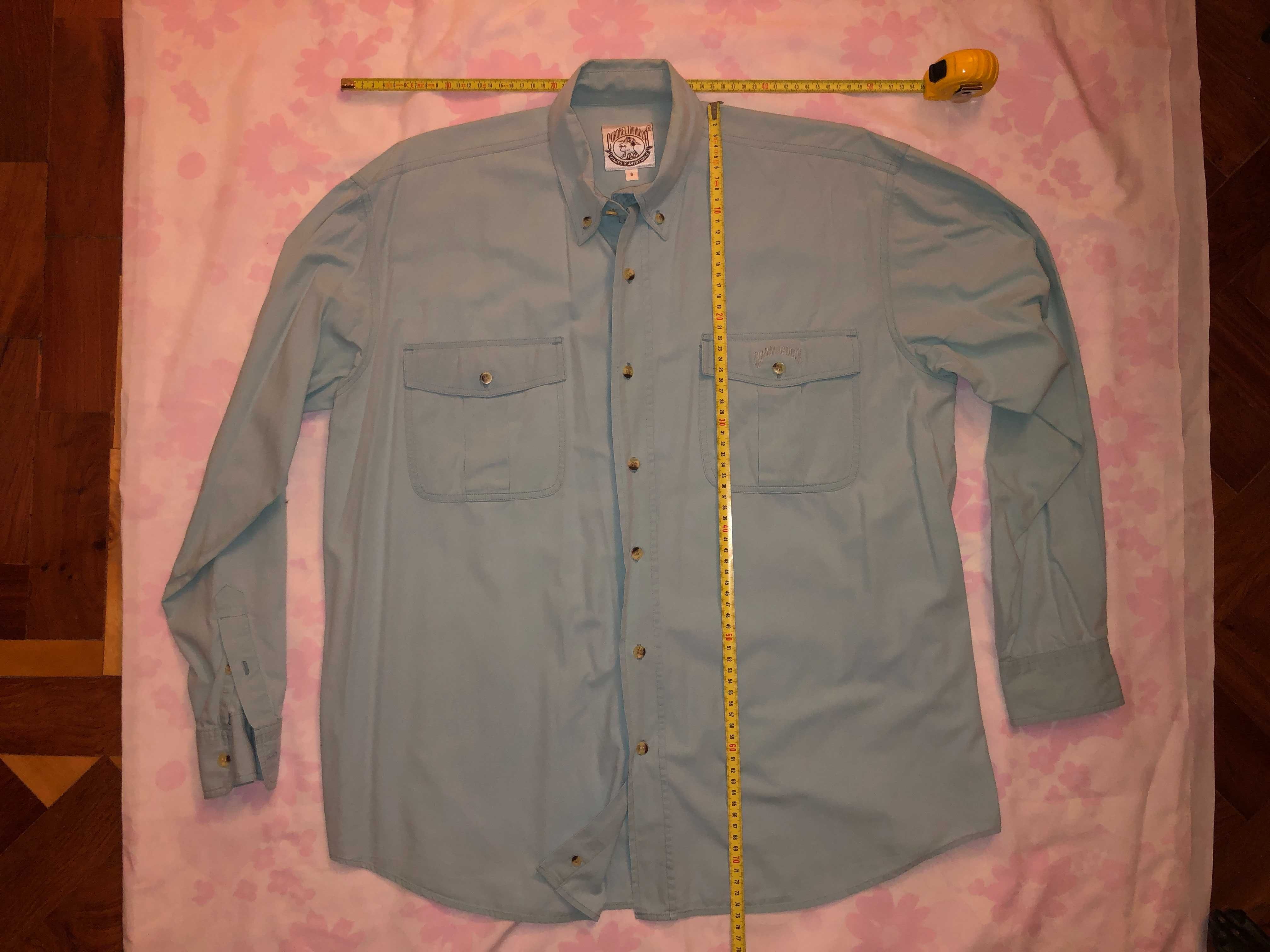 Camisa Coronel Tapioca Teneré - Vintage anos 90 - 100% algodão