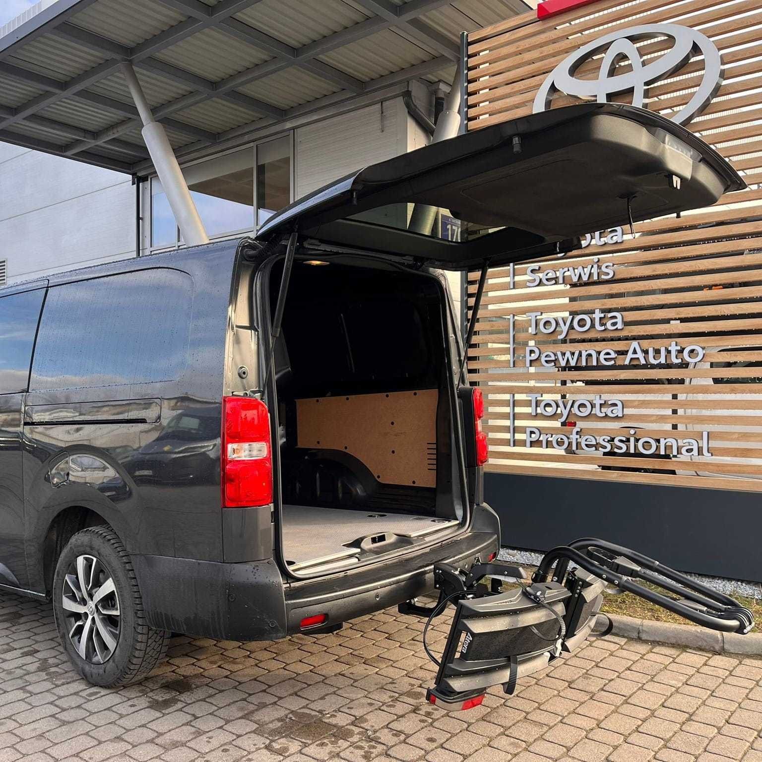 Bagażnik na rowery MTB, Górskie - Opona do 10cm - Toyota Proace Verso