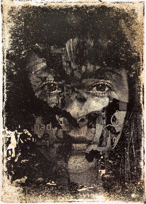 Serigrafia VHILS Oxymoron
