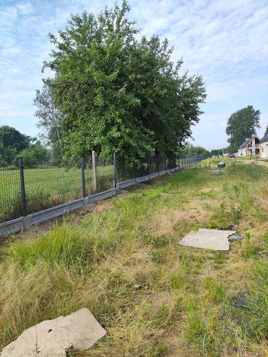 Ogrodzenie panelowe, panel 3d 123 cm, podmurówka, płot, bramy, furtki