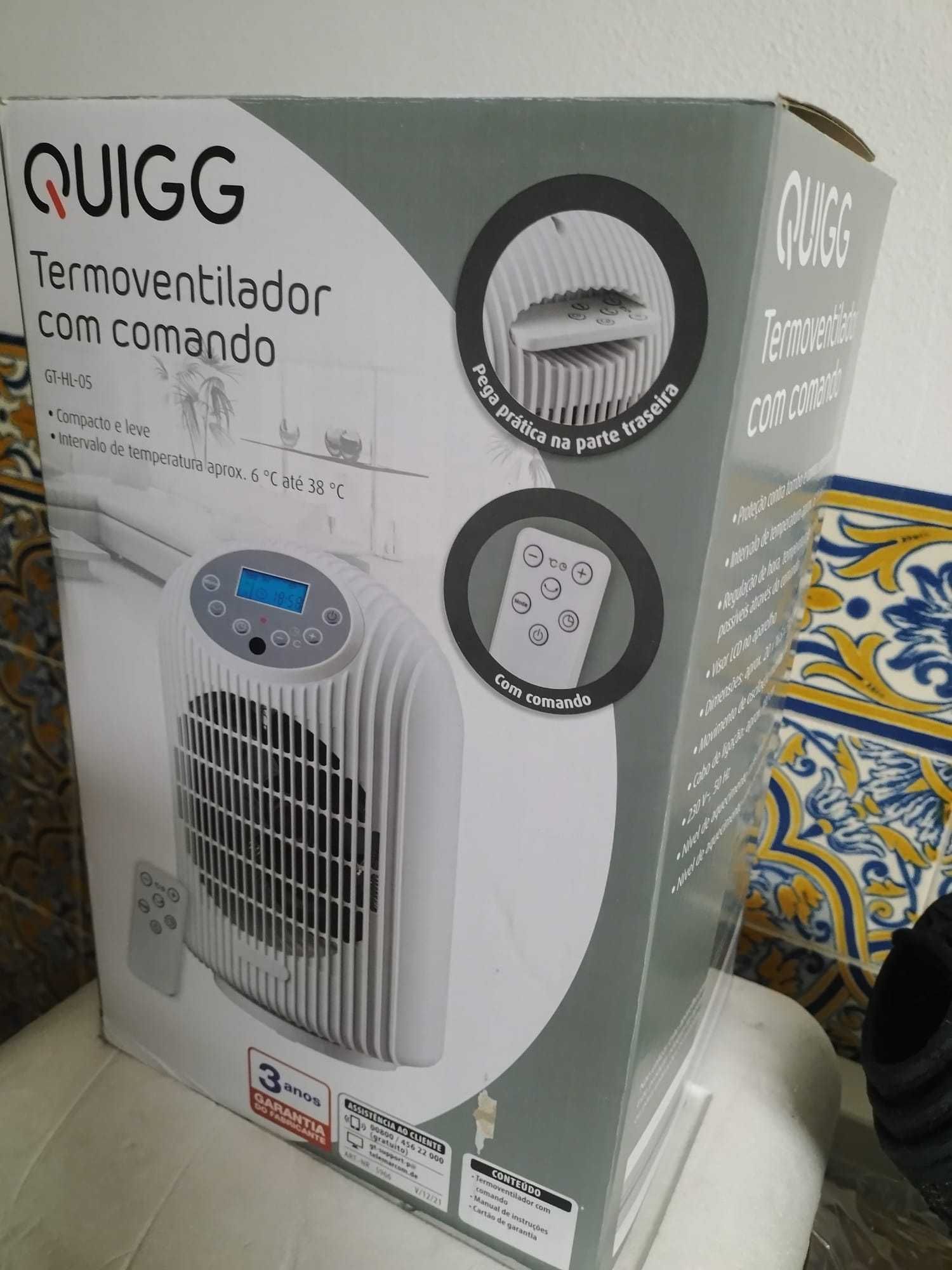 Termoventilador com comando