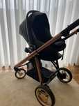 Carrinho V Pack+babycoque reclinavel + base isofix