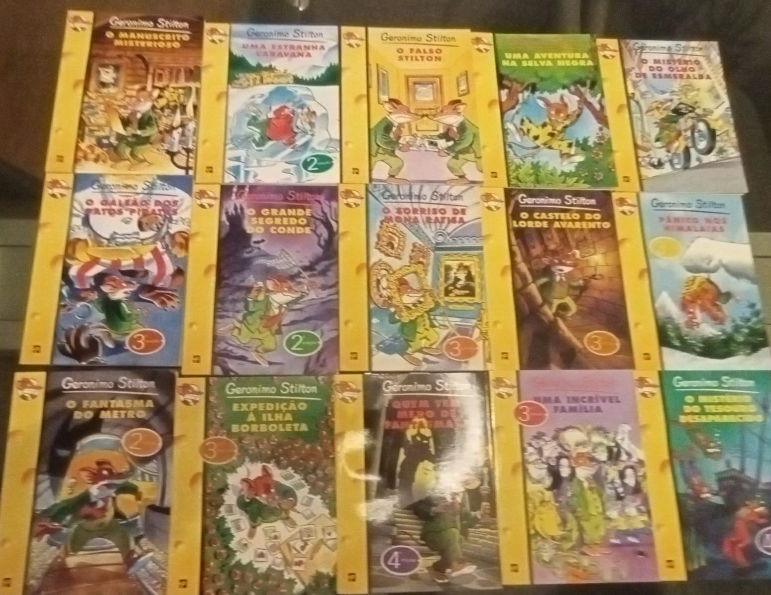 Livros Geronimo Stilton