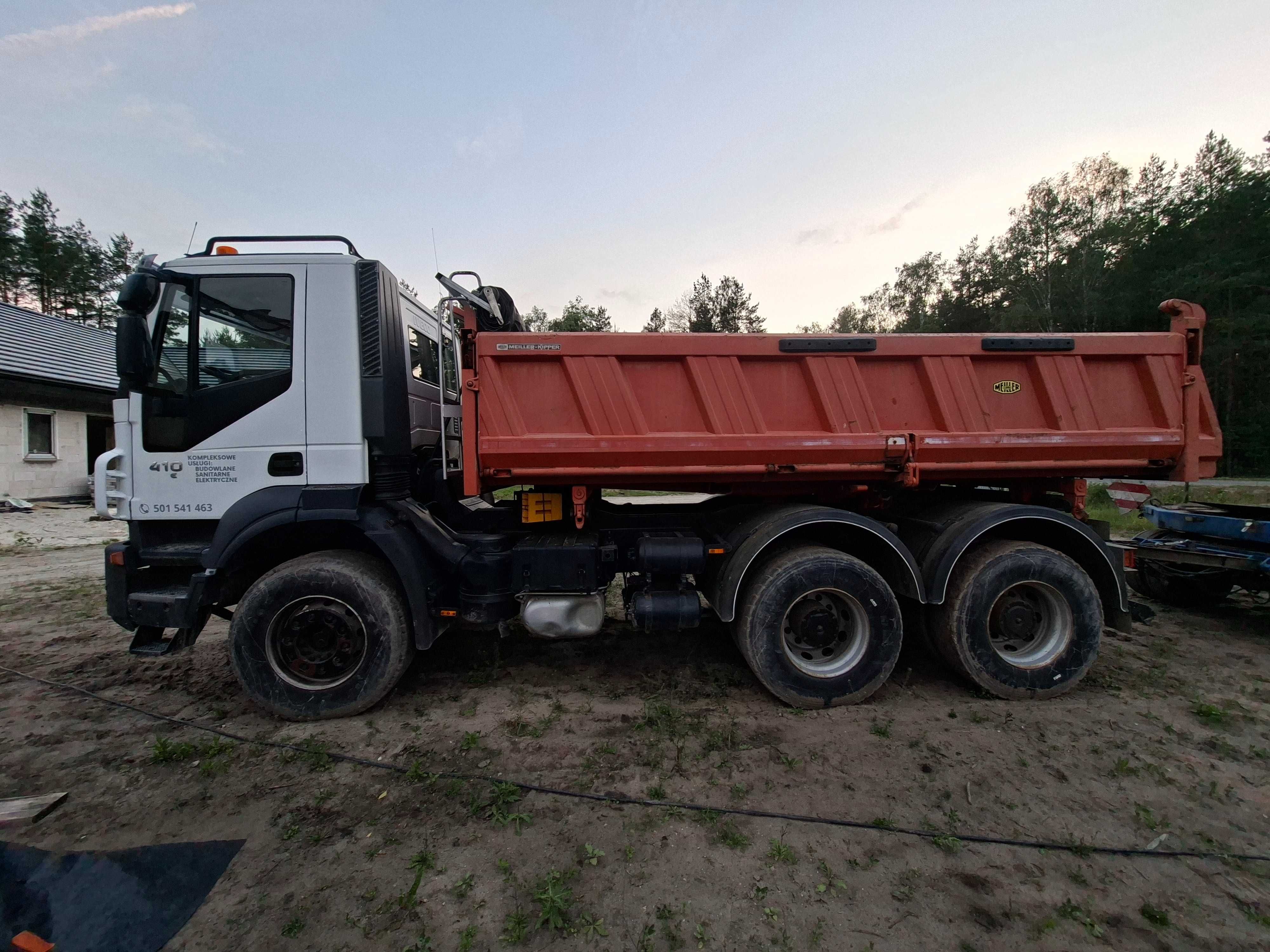 IVECO TRAKKER, 410 KM, Hydroburta,