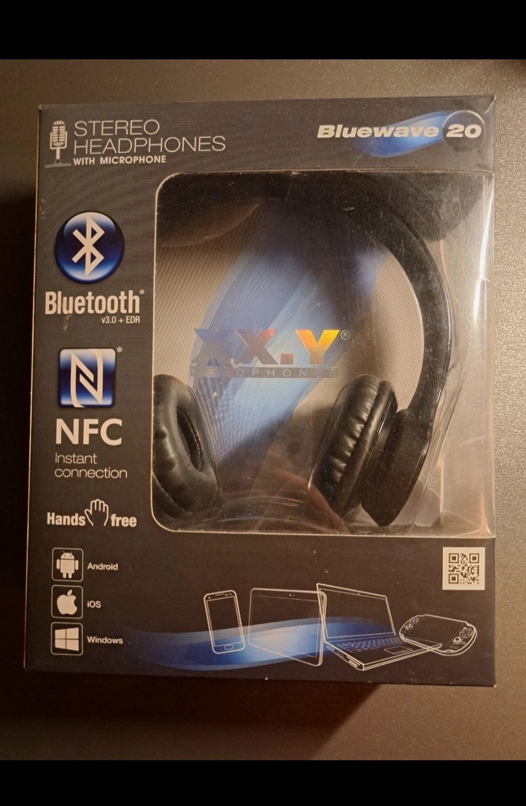 Słuchawki bezprzewodowe - nauszne - Bluewave 20 (NFC, Bluetooth)