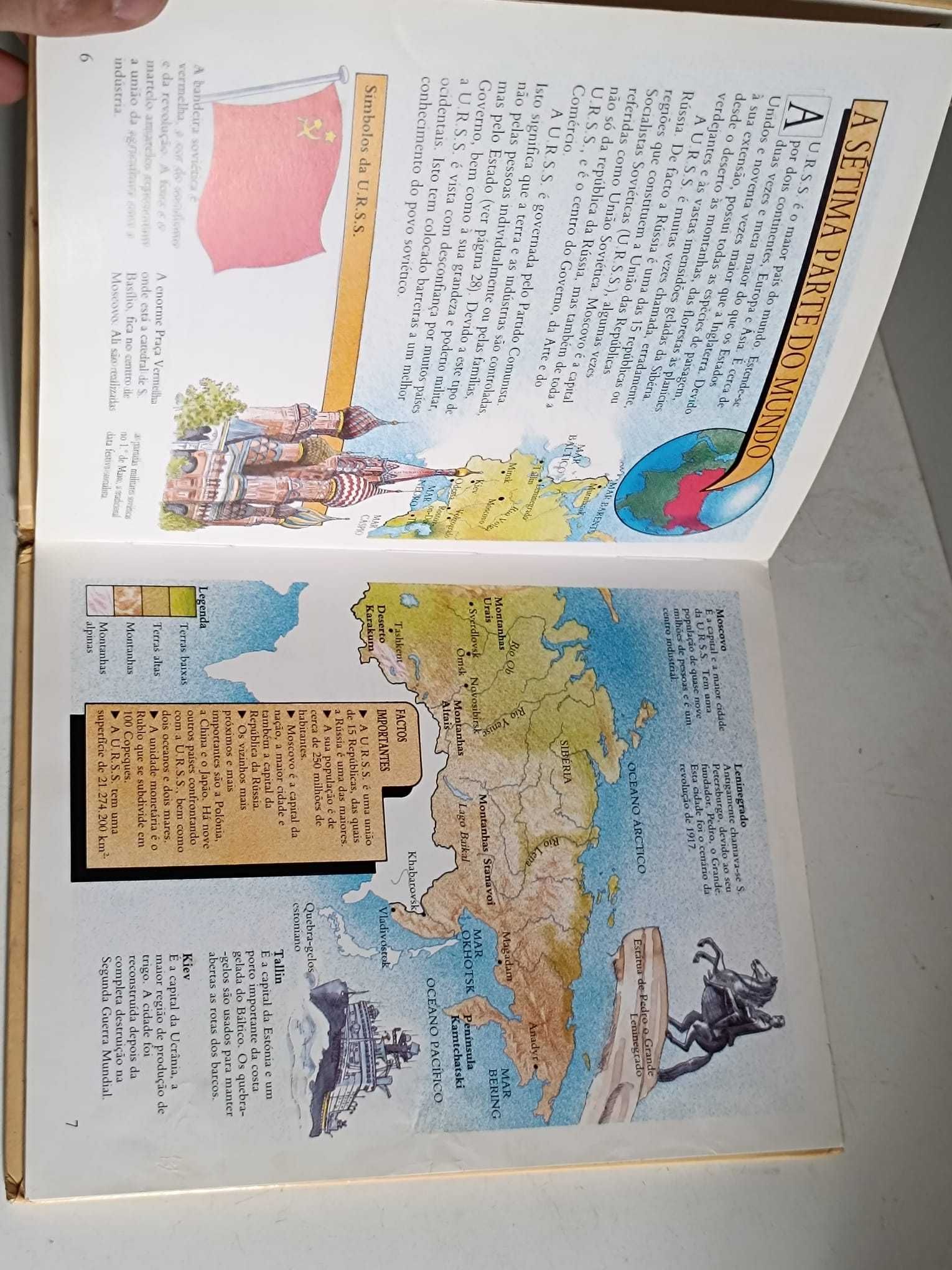 Livro Povos e Lugares URSS
