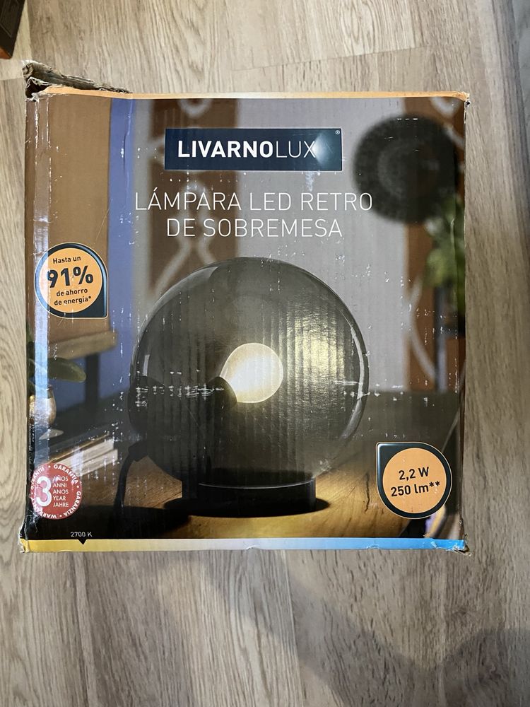 Lampa led retro