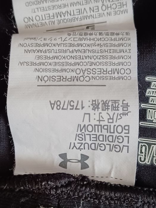 Legginsy sportowe damskie 7/8  run rozm L  Under Armour