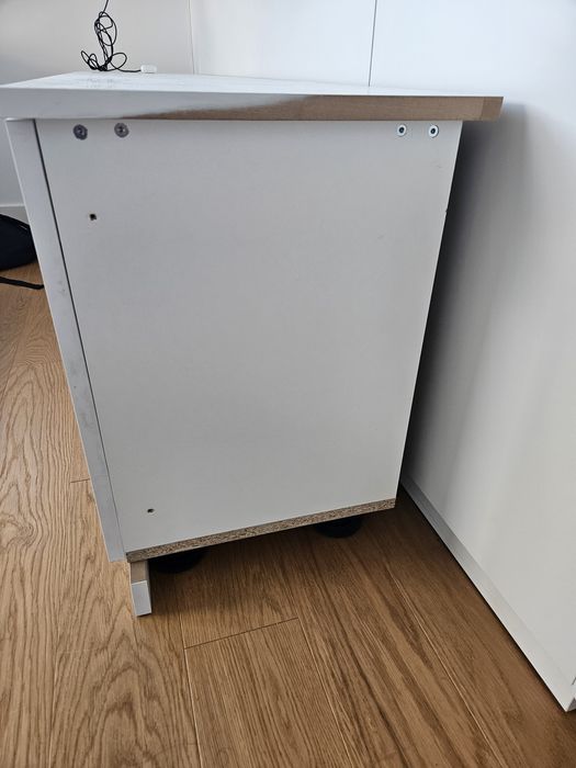 Szafka komoda biała