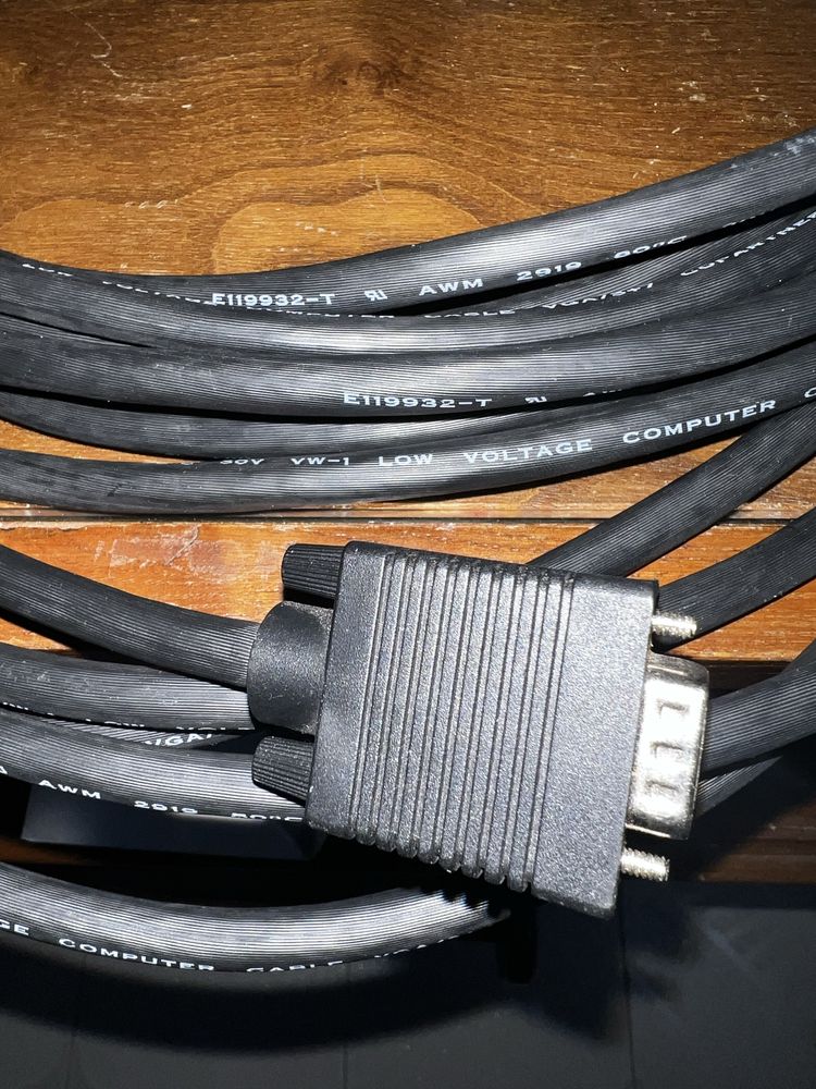 Cabo 10mt vga macho/ macho