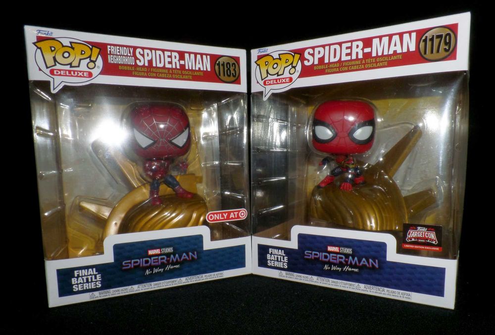 Funko Pop Deluxe! Spider-Man, Tom+Tobey (Людина-павук, фігурки Marvel)