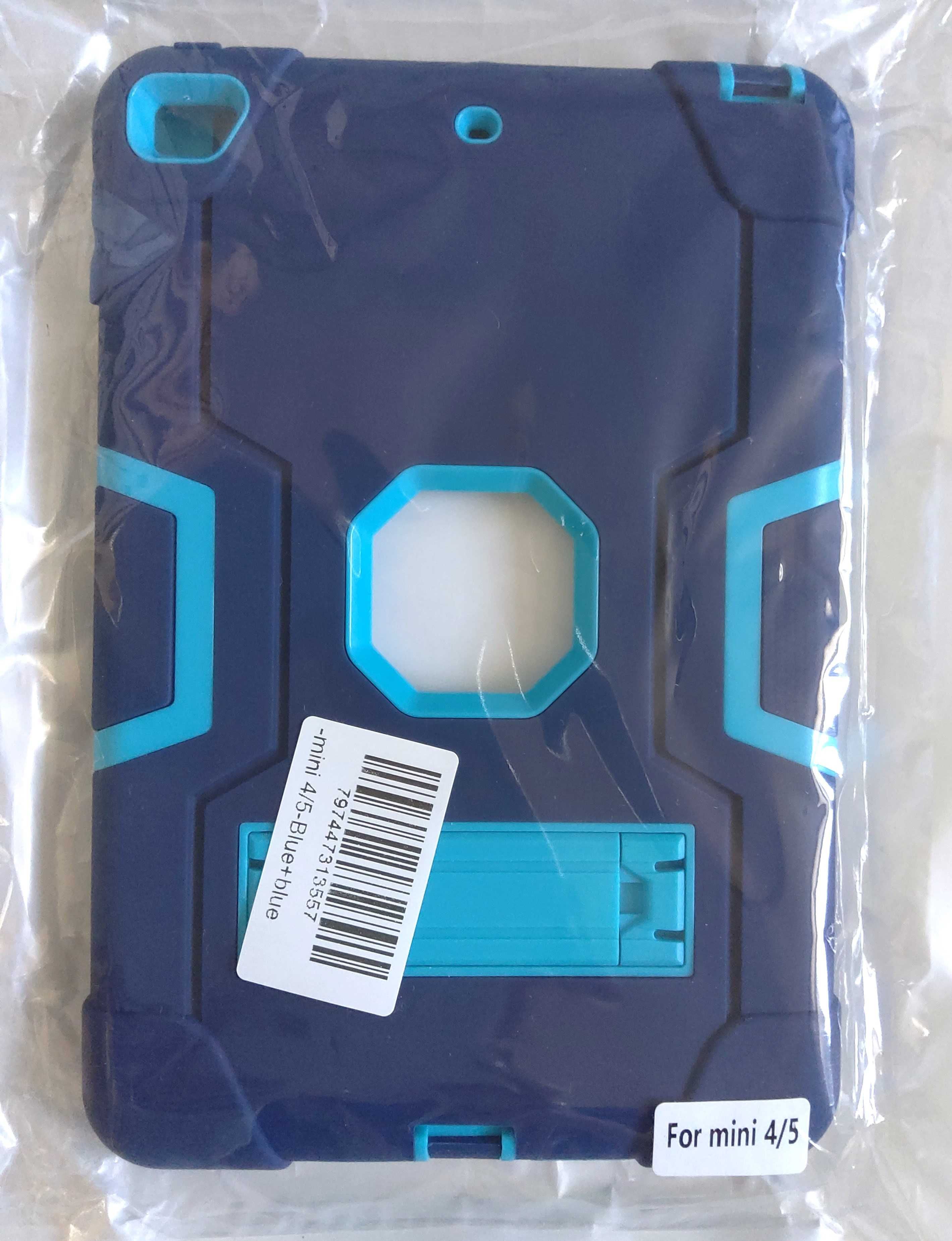 Niebieskie pancerne etui obudowa do iPad mini 4/5 #180