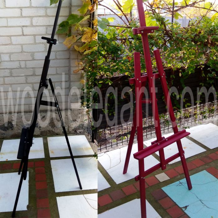 Рисование живопись мольберт ЛИРА 178см тринога интерьер декор