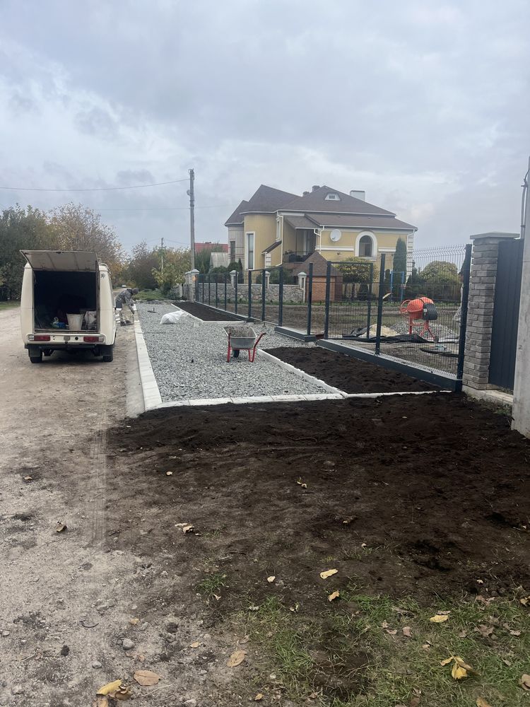 Забори Металопрофіль під ключь
