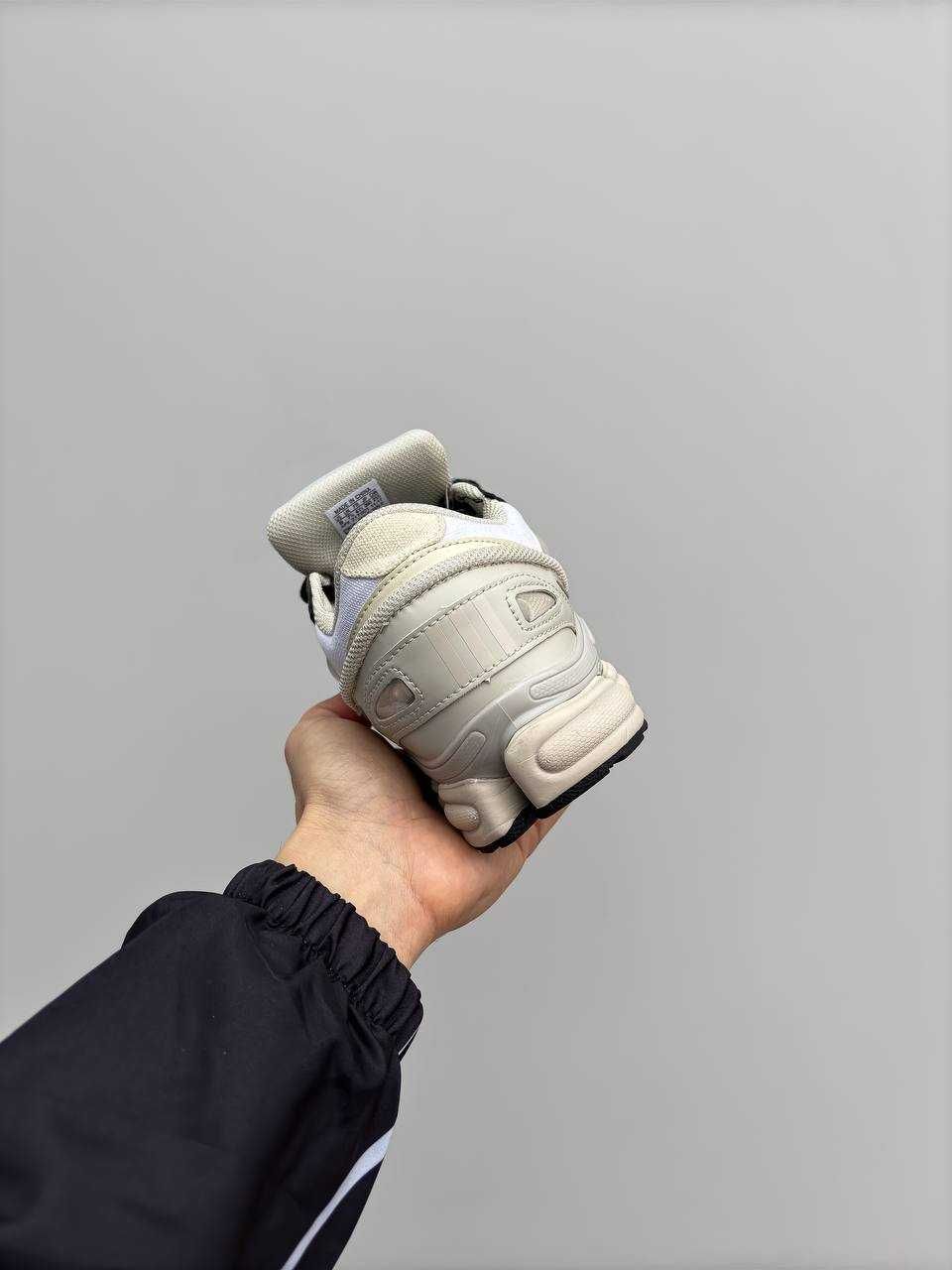 Кросівки Adidas x Raf Simons Ozweego White Beige / кроси Раф Сімонс