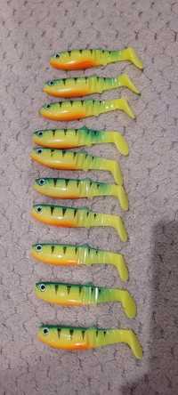 30 sztuk, Gumy spinningowe cannibal 8cm