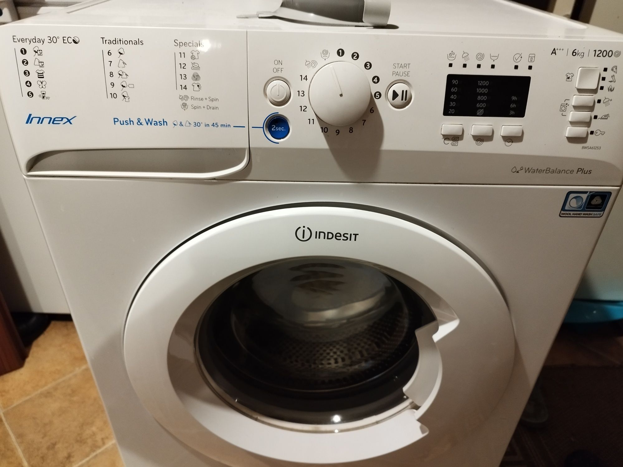 Pralka indesit bwsa 61253 w eu programator silnik obudowa