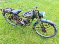 Wanderer 1SP oryginalny stan 1939 rok wojenny motocykl 98ccm Sachs