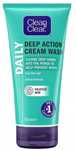 Clean&Clear Deep Action Cream Wash Oczyszczający Krem Do Twarzy 150ml