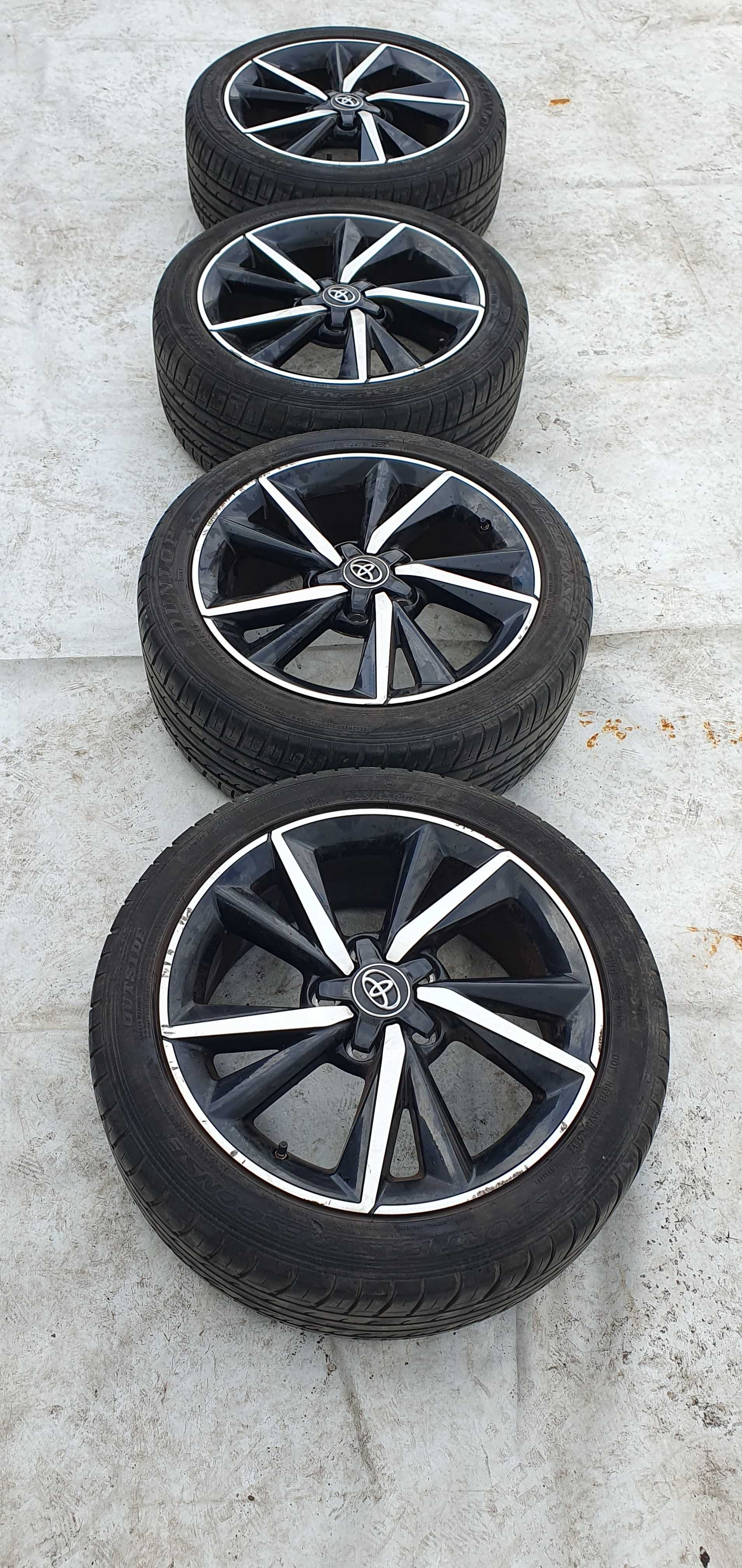 Toyota Auris II corolla verso koła felgi alufelgi z oponami 17 5x114,3