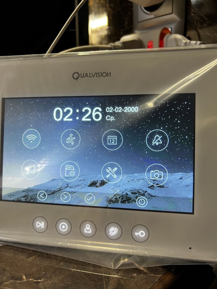 видео домофон  відеонагляд видеонаблюдение qualvision /dahua