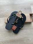 Havaianas pretas bandeira brasil 44/45