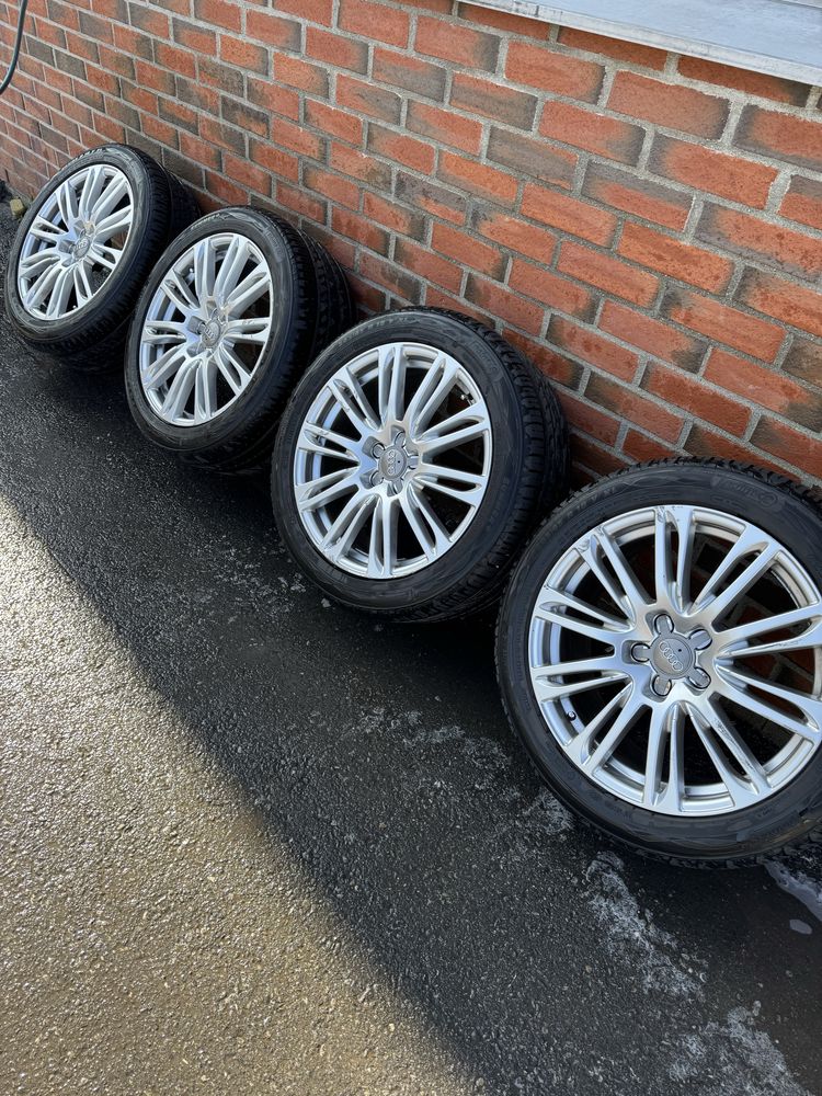 Felgi 18 245/45/18 z oponami letnimi 112x5 Audi Volkswagen Audi Skoda