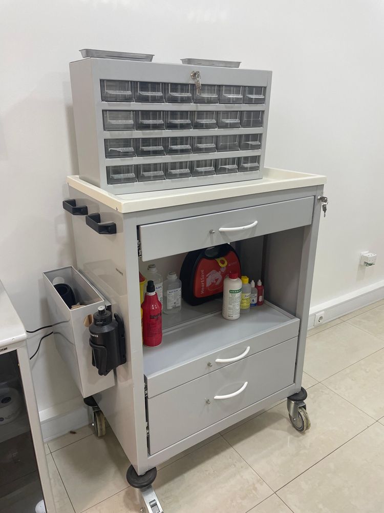 Carrinhos aço inox com rodas