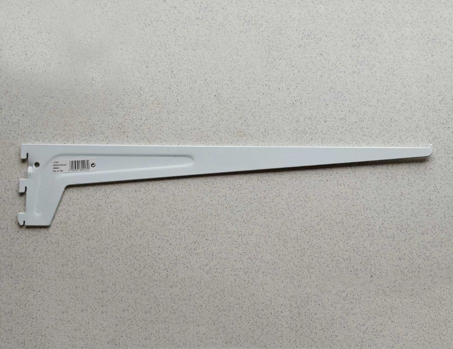 Wspornik pojedynczy systemowy AWSS 600 biały Integri