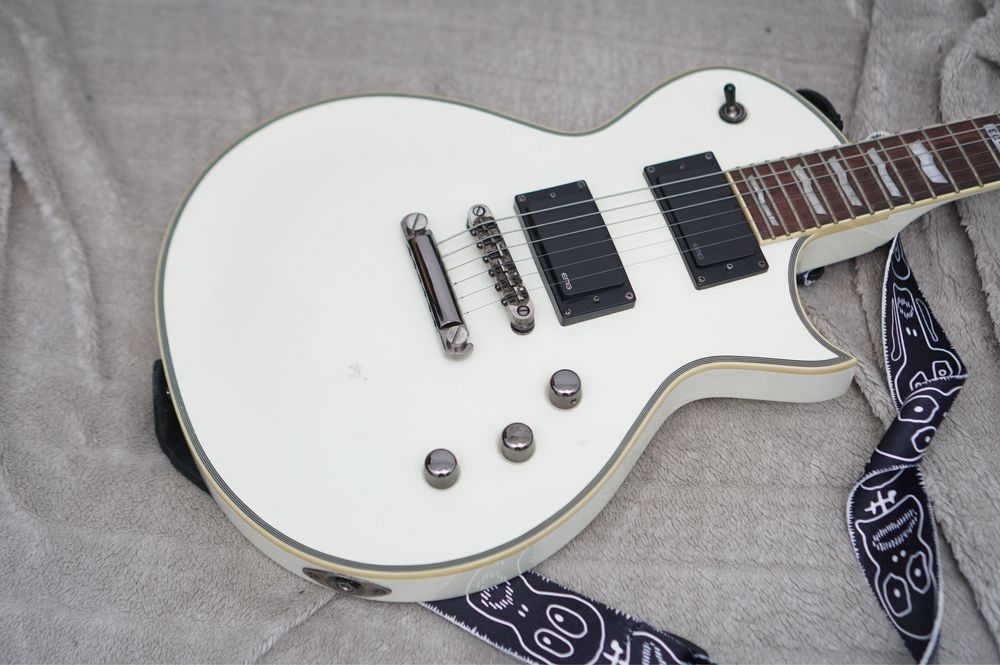 Esp Ltd EC401 eclipse snow white emg 81 85 gitara