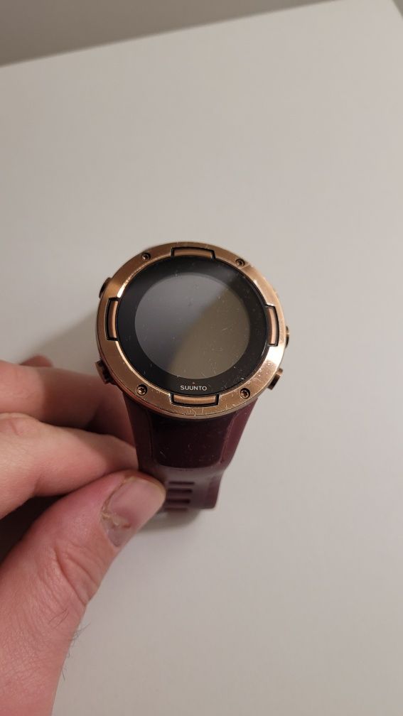 Damski zegarek sportowy suunto 5 burgundowy