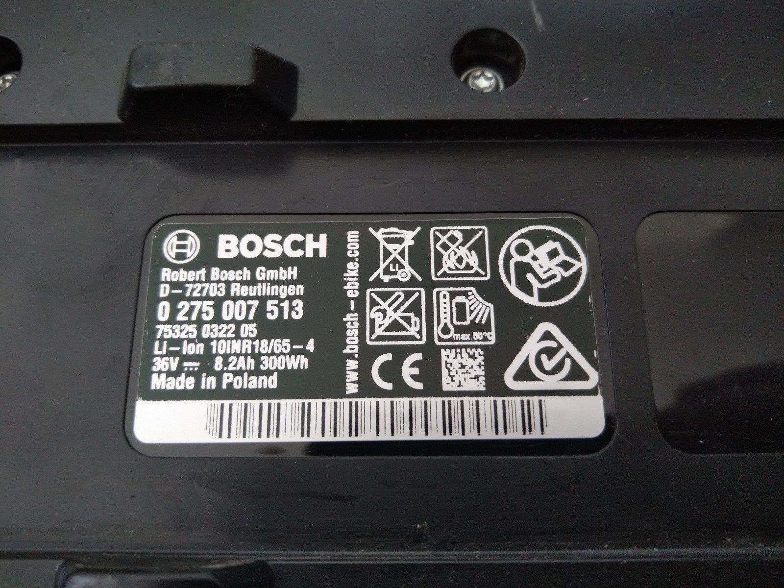 Bateria Bosch power Pack 300 36v 8,2