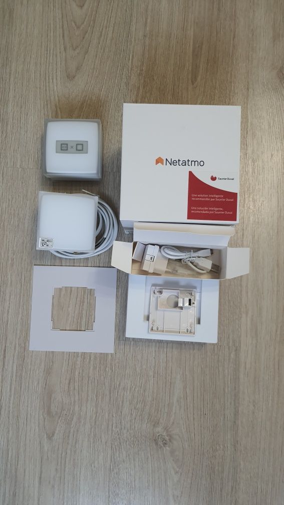 Termostat Netatmo Saunier Duval internetowy Smart Home Home Kit