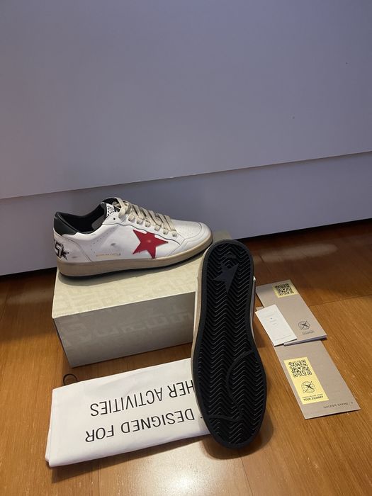 sapatos golden goose ballstar homem