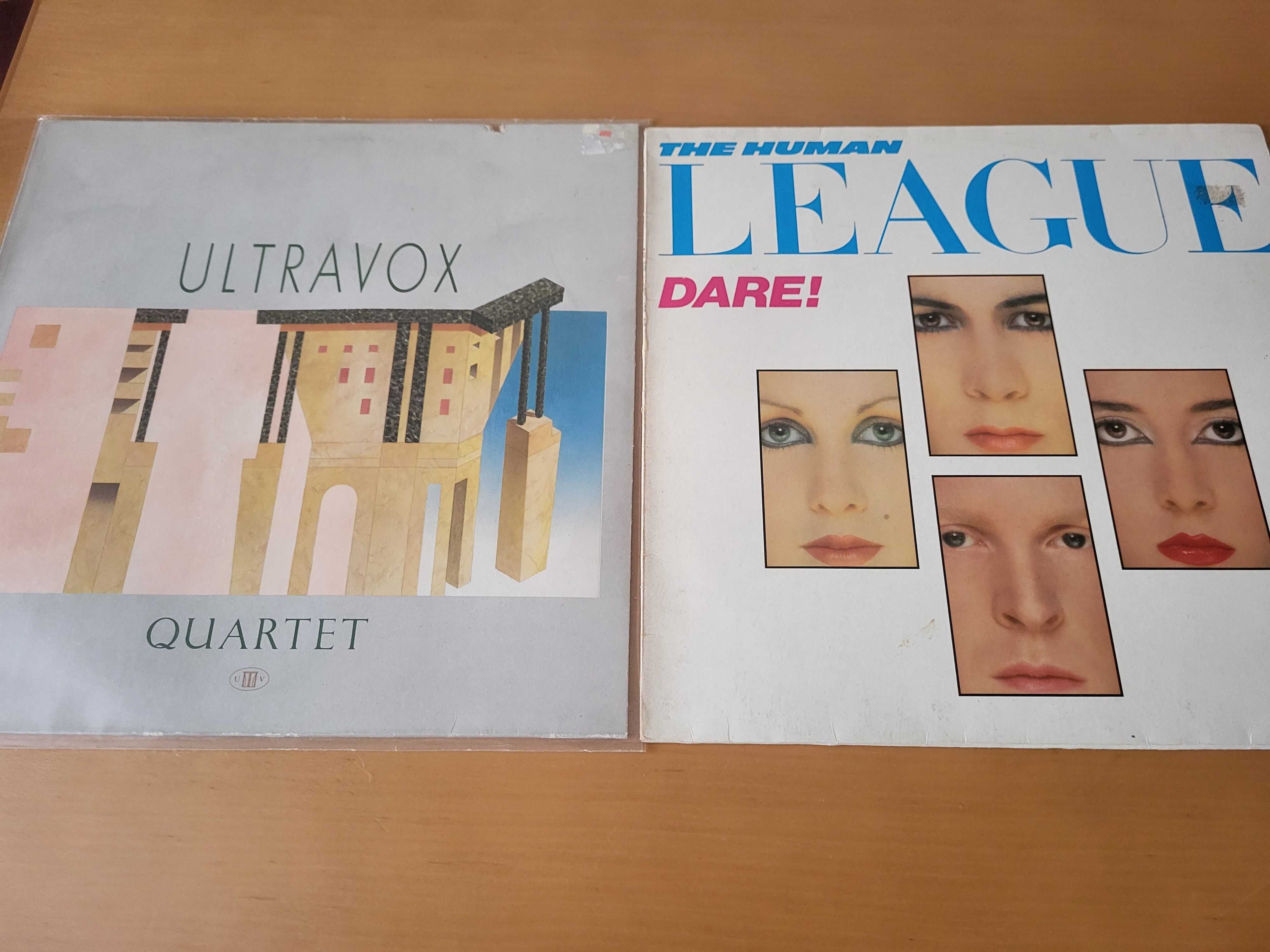 Płyty winylowe: ULTRAVOX , THE HUMAN LEAGUE - stare ładne wydania