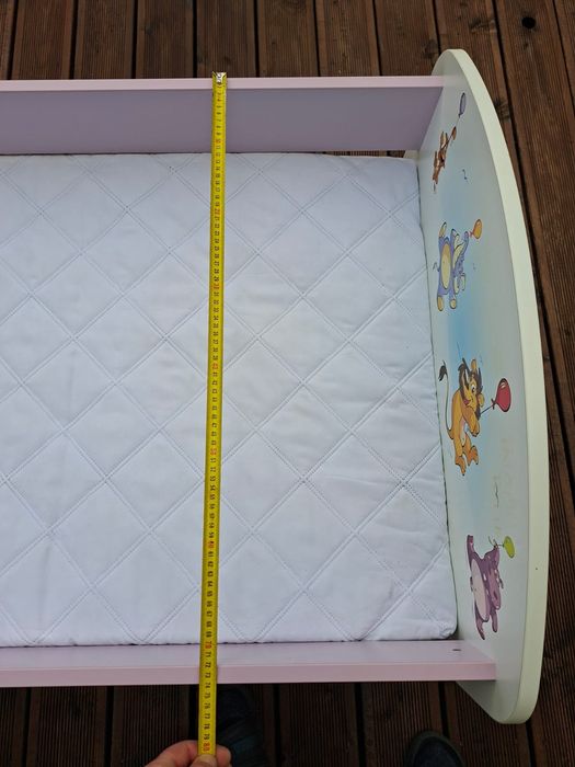 Łóżko 140x70 dla dziewczynki