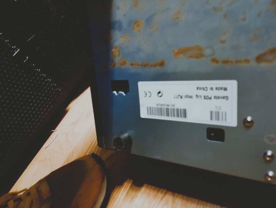 Gaveta POS nunca usada