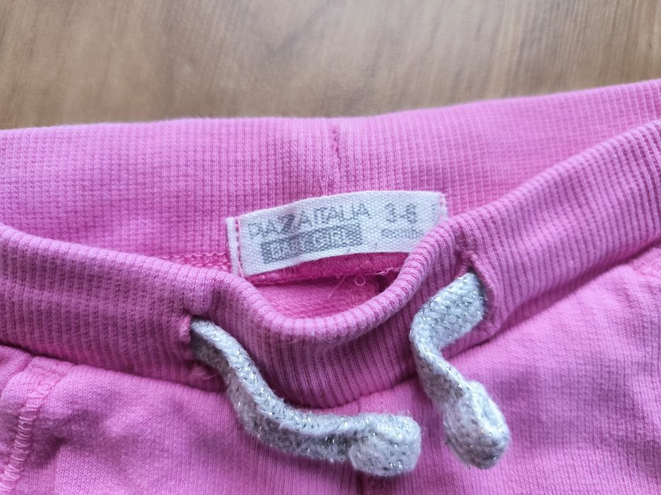 Różowe spodenki 3-6 miesięcy