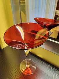Jarra vidro branco e vermelho 37,5 cm PA Glass