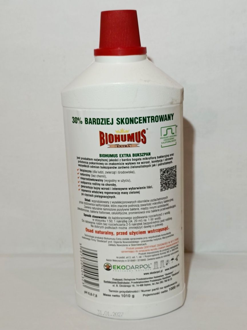 Biohumus Extra BUKSZPAN 1000ml