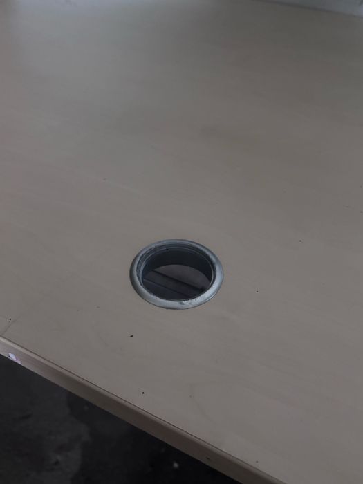 Biurko z rama metalowa, stół warsztatowy