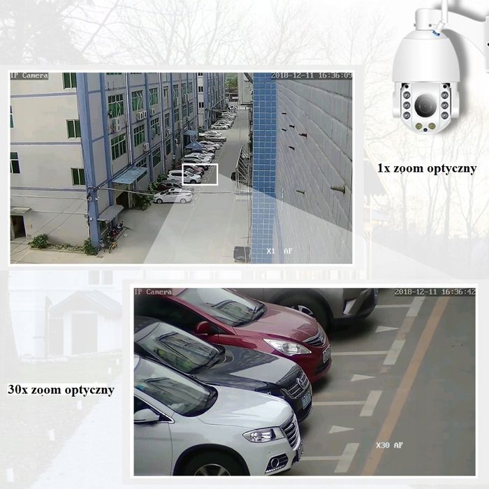 Kamera Obrotowa Zewnętrzna IP Wifi 30X Zoom Sony FULL HD