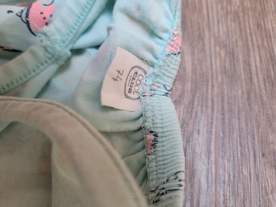 Zestaw ubranek 6 sztuk Roz 74 Cool Club Primark early days